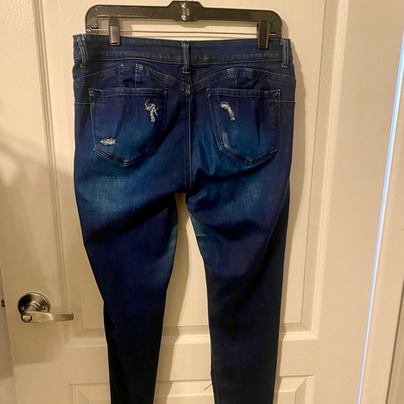 Distressed Wax Jean - Picture 2 of 7
